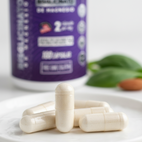 Bisglicinato de Magnesio 100% Americano