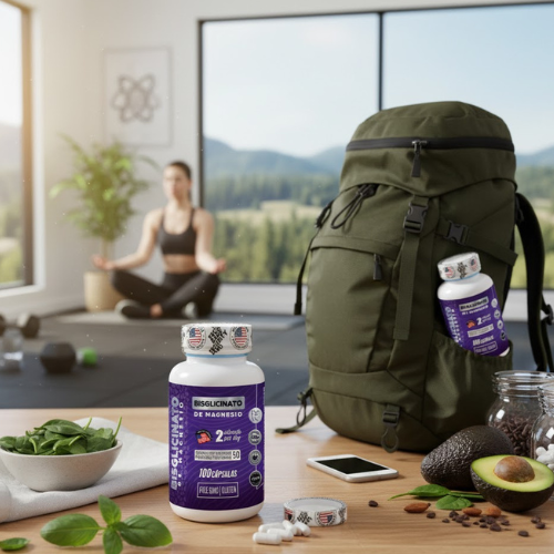 Bisglicinato de Magnesio 100% Americano