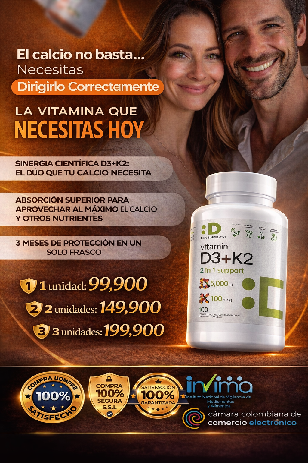 Vitamina D3 & K2