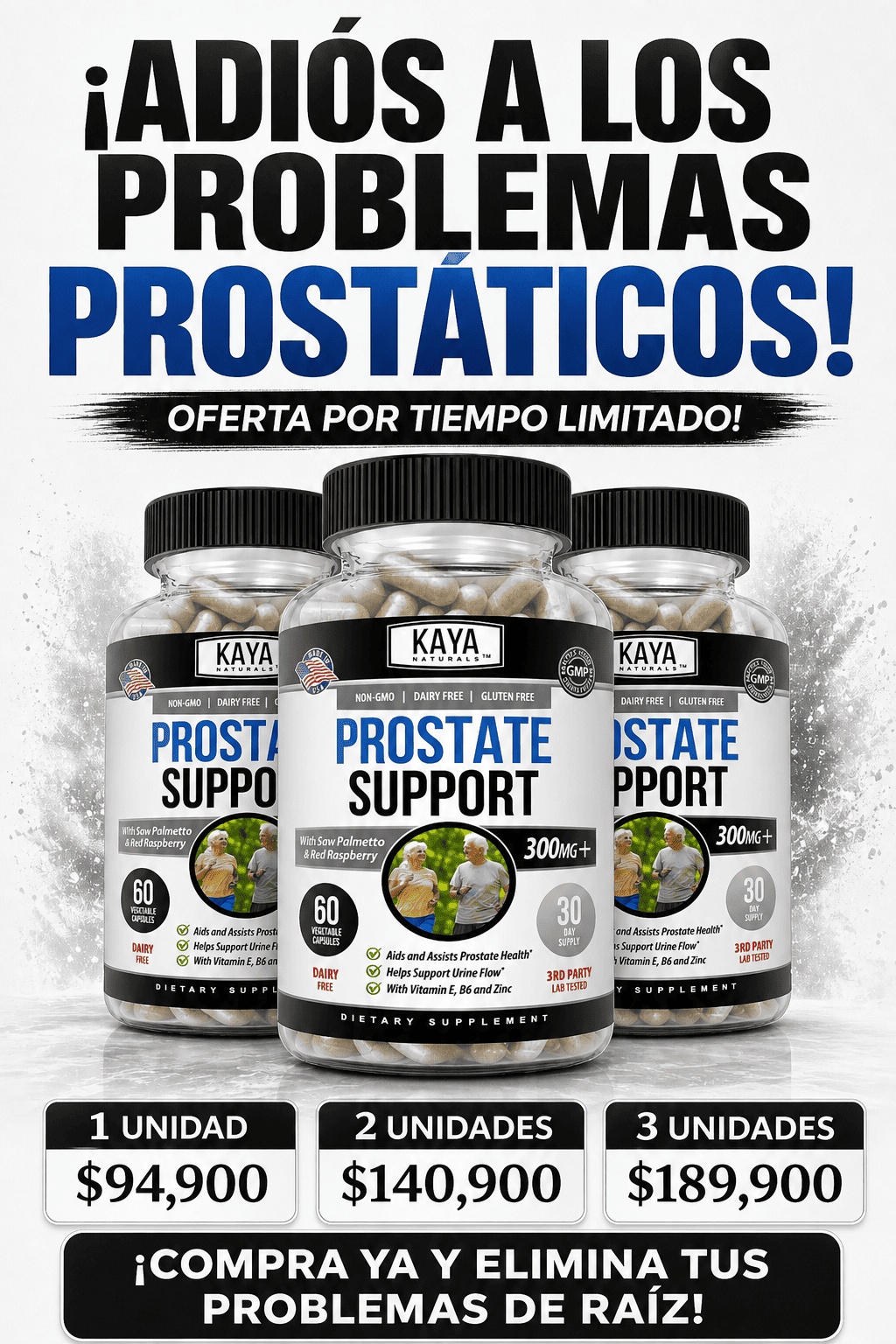 Recupera tu Vitalidad: La Solución Natural para la Salud Prostática