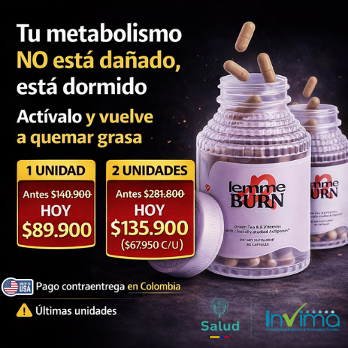 Lemme Burn activador de metabolismo